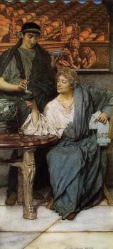 Sir Lawrence Alma-Tadema : The Roman Wine Tasters